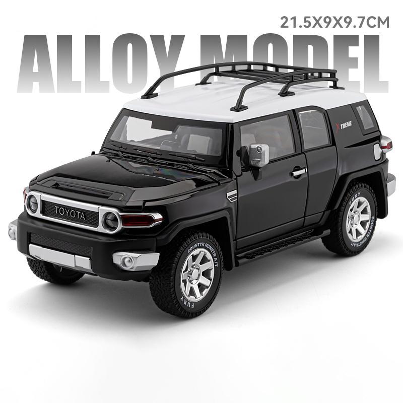 1:24 Toyota Land Cruiser LC80 FJ LC250 Tacoma Tundra Off Road SUV Alloy Metal Diecast Model Car Home Trendy Ornaments Collection