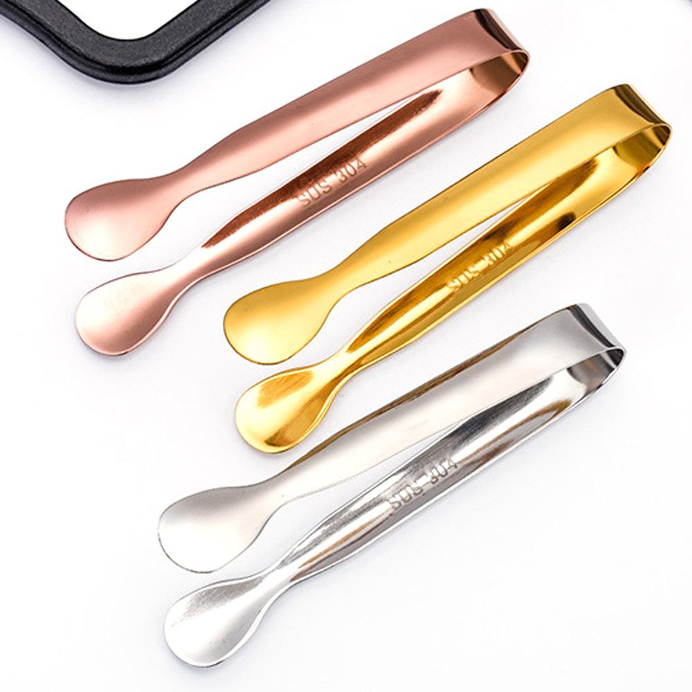 Bar Utensil Dessert Tea Bread Cube Sugar Tongs Kitchen Accessories Food Serving Clip Ice Tongs