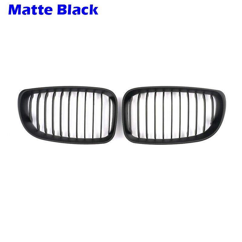 Rhyming Car Nierengrill Dual Single Slat Black Sport Racing Grille für BMW 1er E81 E82 E87 E88 2008–2013 Auto