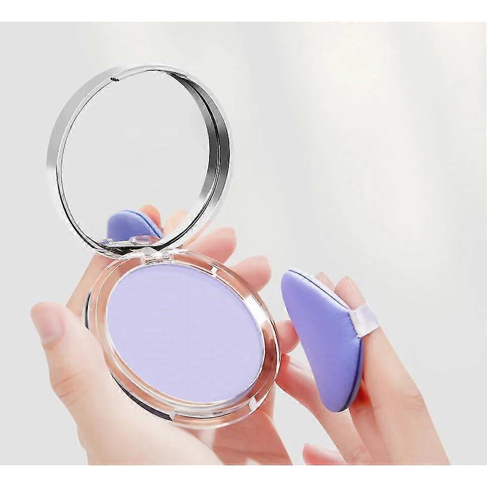 3Pcs 2024 New Lavender Makeup Powder Lavender Matte Powder Matte Powder Oil Control