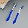 2Pcs Folding Toothbrush Set for Travel Camping Hiking Portable Compact Size Outdoor Essential