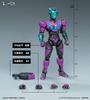 52TOYS FigLite Series HEXANOID OMEX PVC ABS Painted Movable Figure 3.75 &