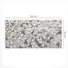 Protective Mat for Countertop for Company Workplace Decorative Stones 100X50 Cm