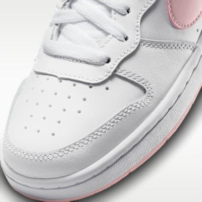 Nike Court Borough Mid 2 White Pink Glaze (GS)