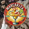 Vintage kovové nástěnné umění Margarita Koktejl Znamení Retro Domácí Bar Kavárna Dekorace Garáž Zadní dvorek