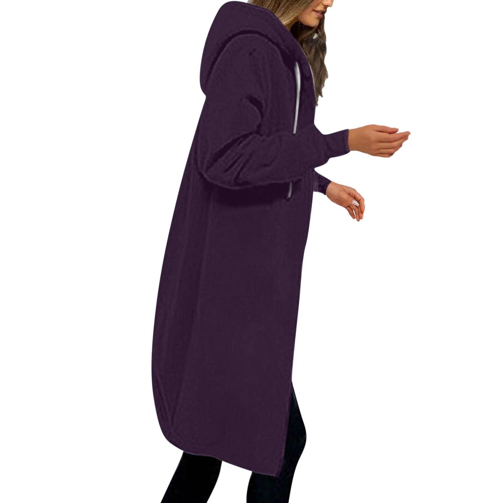 Женские повседневные толстовки на молнии — фото 9