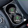 Car Sticker Diamond Rubber Non-slip Mat Water Cup Slot Pad Car Coaster For Skoda Karoq Octavia 3 A5 A7 Rapid Kami Scala Kodiaq F   NL6