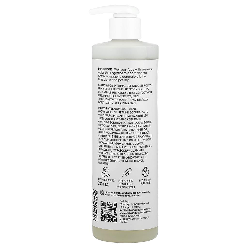 Brightening Vitamin C Cleanser, 347Ml(11.75Fl Oz)