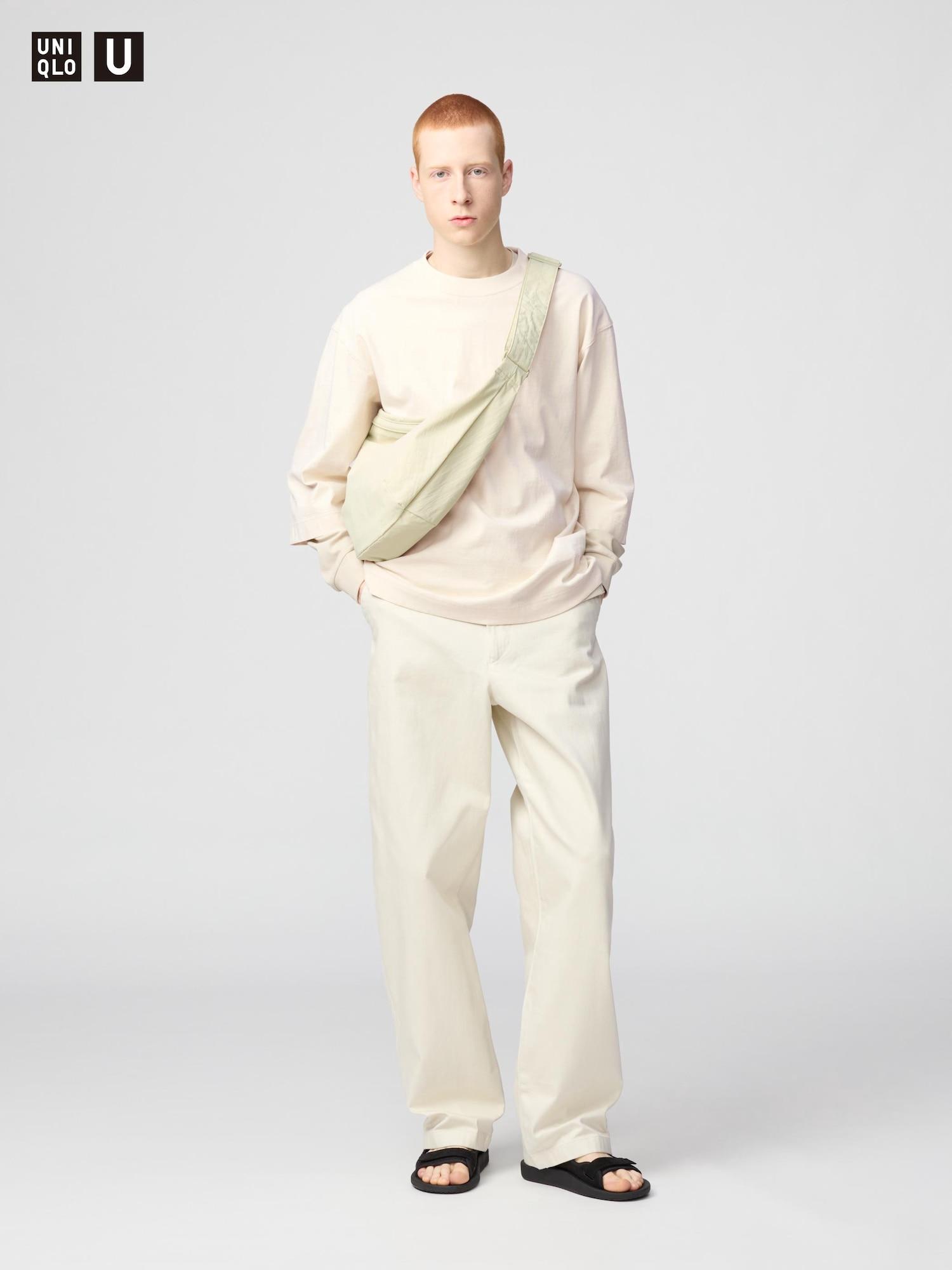 

Uniqlo Wide Fit Chino Pants Длина штанины 85,5 см Длинная длина 30 NATURAL/MEN 73