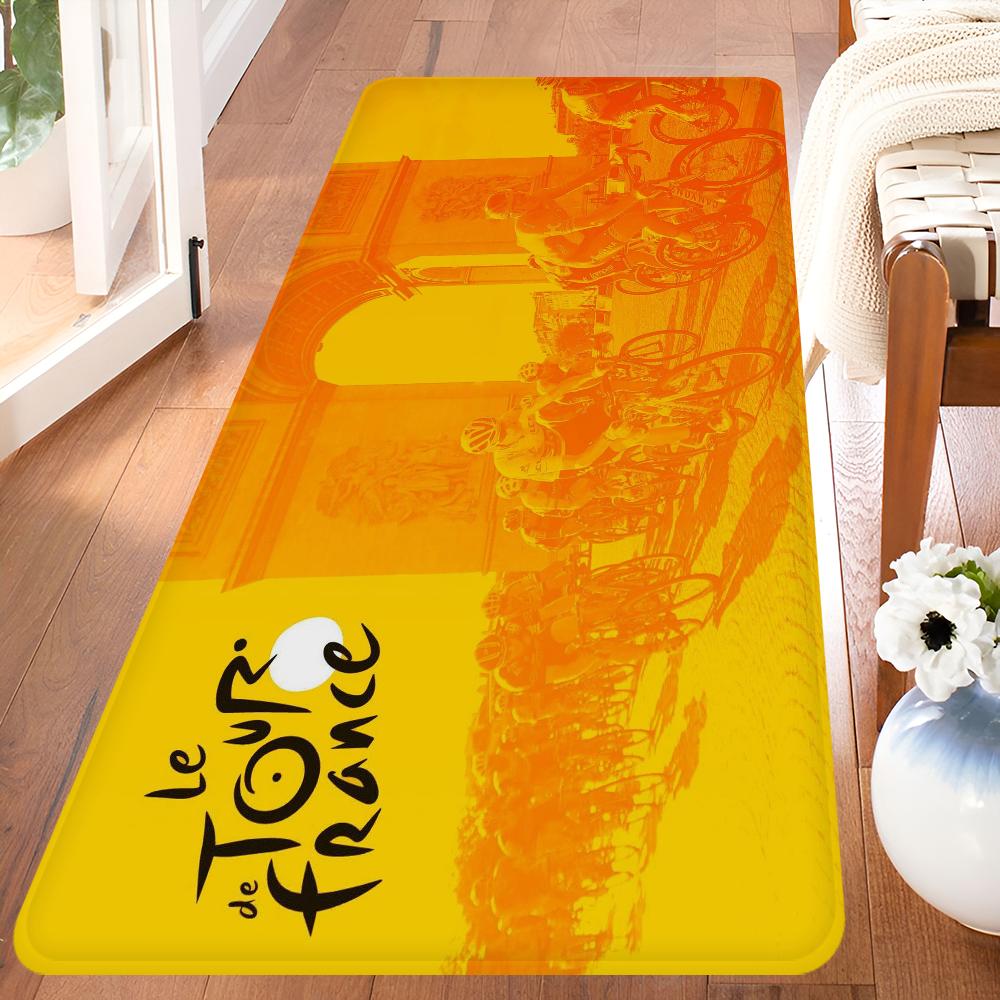 Tour De France Floor Mat Nordic Home Decor Doormat Bathroom Toilet Mats Bedroom Hotel Non Slip Mat