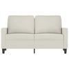 Vidaxl Sofa 2-Osobowa, Kremowy, 120 Cm, Tapicerowana Aksamitem