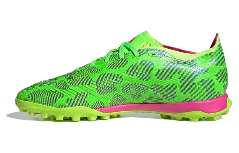 Adidas PREDATOR LEAGUE TF Turf Cushioning Abrasion Resistant Breathable Soccer Shoes Unisex Green Purple IF9422 42