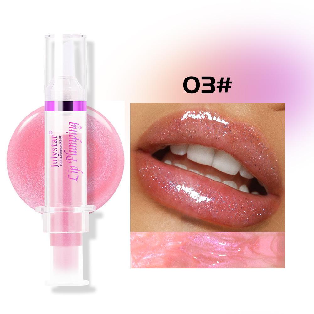 Pearlescent Long-lasting Moisturizing Lip Plumping Lip Nectar Moisturizing And Brightening Non-stick Cup Hydrating Doe Lip Glaze