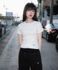 ROSEFRANTZ Essential Rose Label T-Shirt [Ivory]