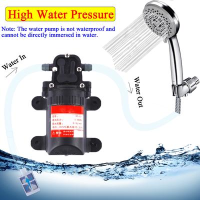 12v Agricultural Water Pump Portable Electric Diaphragm Sprayer Pump Aquarium Fountain Boat Tool Circulation Mini High Pressure