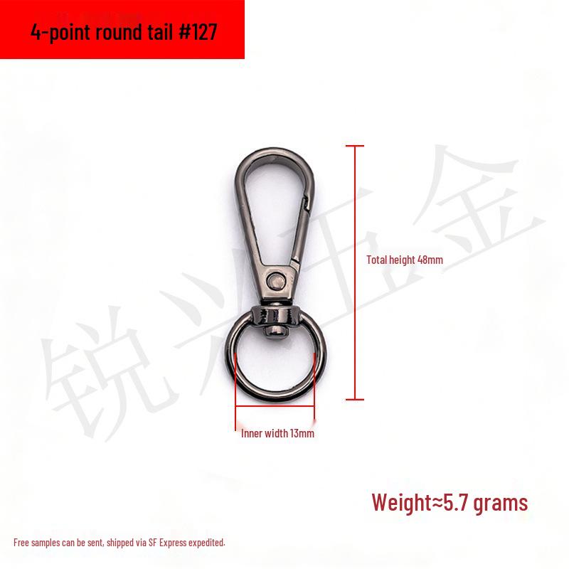 Zinc Alloy Metal Dog Leash Buckle and Luggage Strap Hook