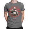 Kratos Retro Japanese God Of War Graphic 100 Cotton Tshirt God Of War Tees Tops For Unisex