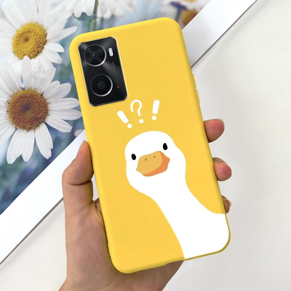 For OPPO A76 A96 4G Case CPH2333 CPH2375 Phone Case Fashion Flower TPU Soft Silicone Cover For OPPO A36 A 76 A 96 OPPOA76 Fundas