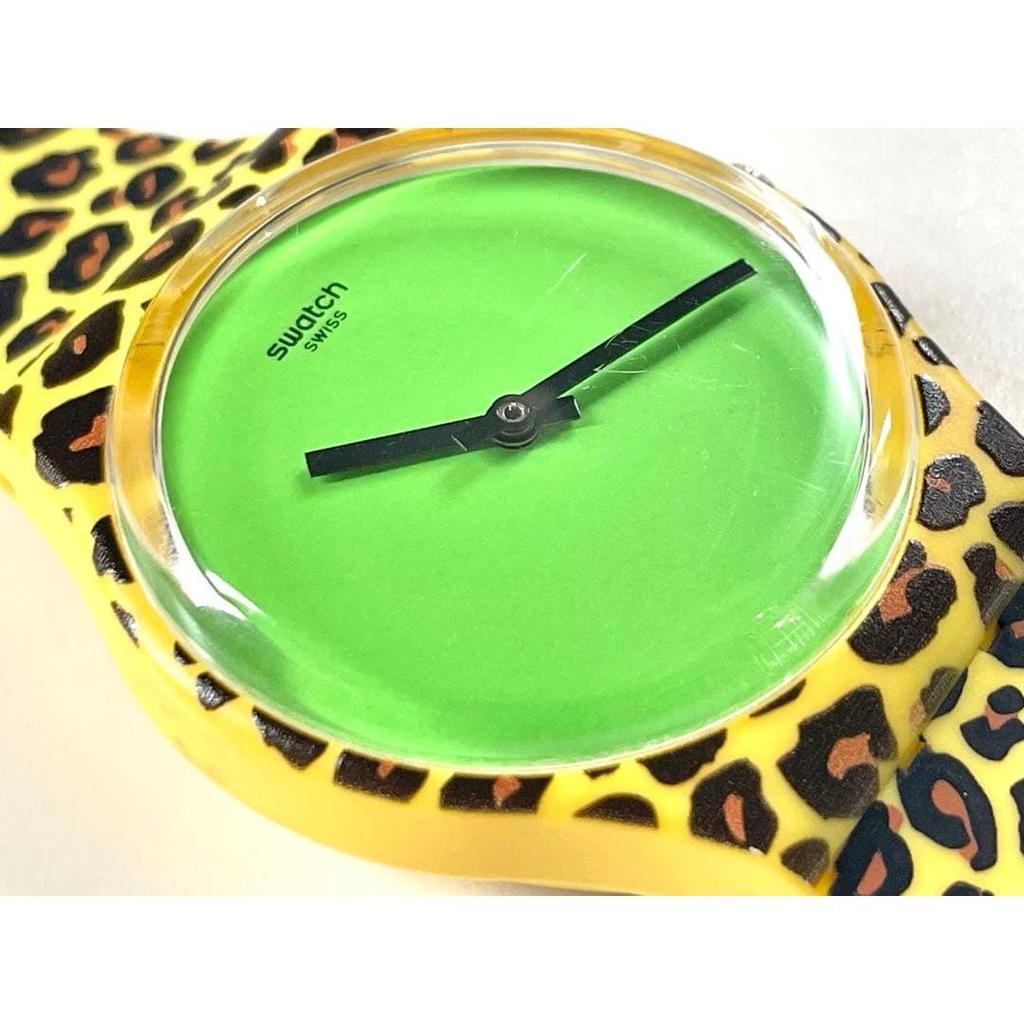 Used [Rare operation item] Swatch Jeremy Scott collaboration limited edition Leopard