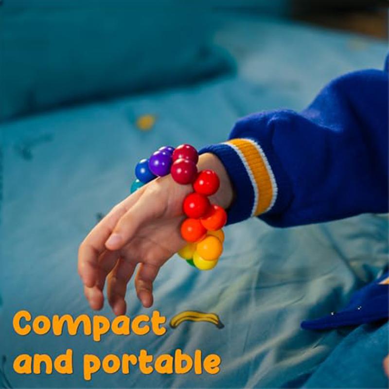 Senzorické Fidget Hračky DIY 3D Rotující Vzdělávací Míčky Úleva od Stresu a Úzkosti ADHD Cool Kancelářská Hračka Zklidnění Cestovní Hračky do Letadla