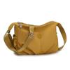 Leisure Simple Women'S Crossbody Bags Nylon Multi Pockets Waterproof Messenger Bag Solid Color Female Shoulder Bag For Outings