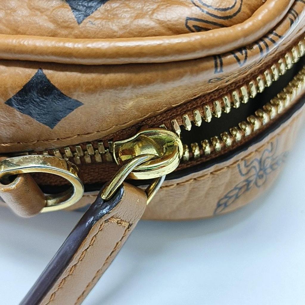 [Pre-Owned] Aren Visetos Monogram Coated Canvas Mini Shoulder Crossbody Bag - Very Good #304NP6