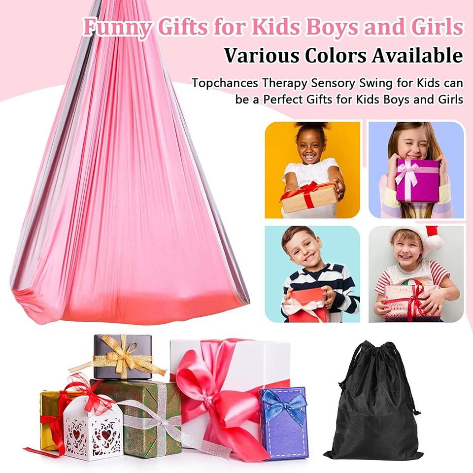 Therapy Swing Hammock Double Swing Cloth Kids Gifts for Autism