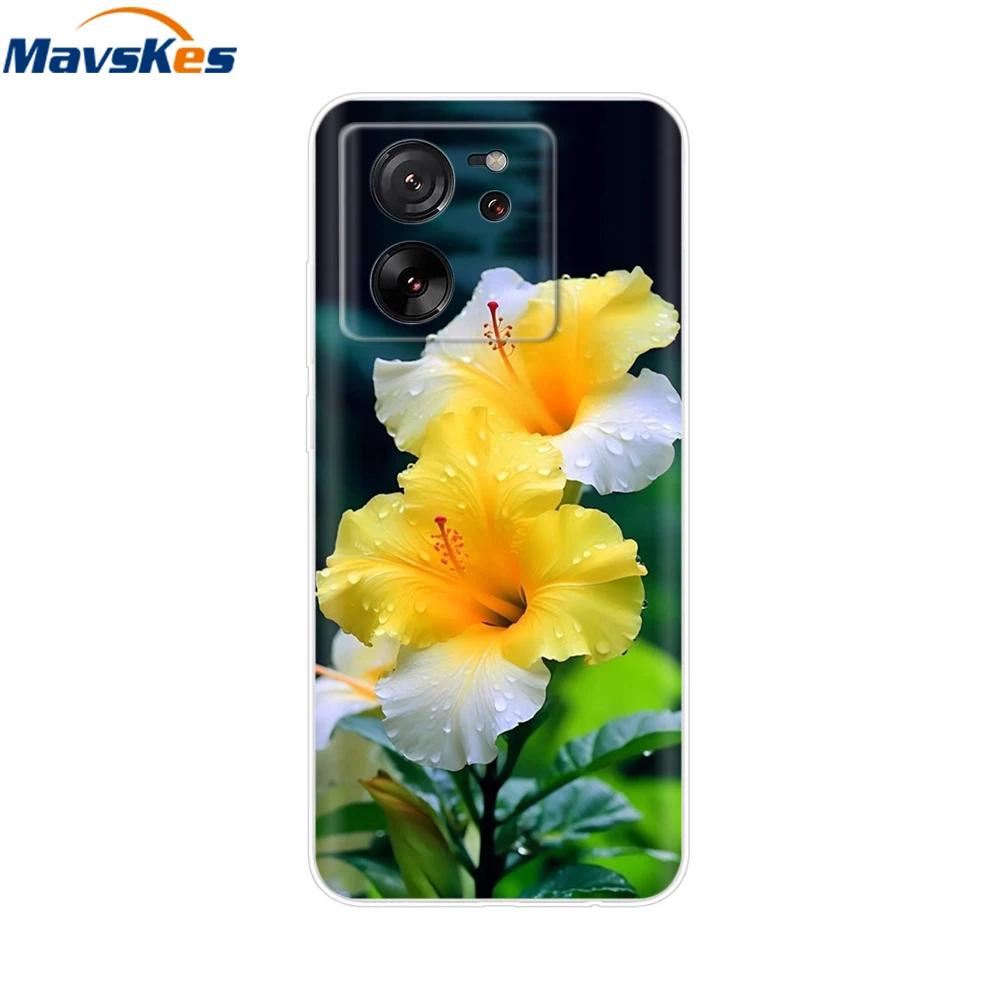 Mobile Phone Bag Case For Xiaomi 13T Case Mi13T Soft Silicone Cover For Xiaomi 13T Pro Clear Bumper For Xiaomi Mi 13T Pro Coque