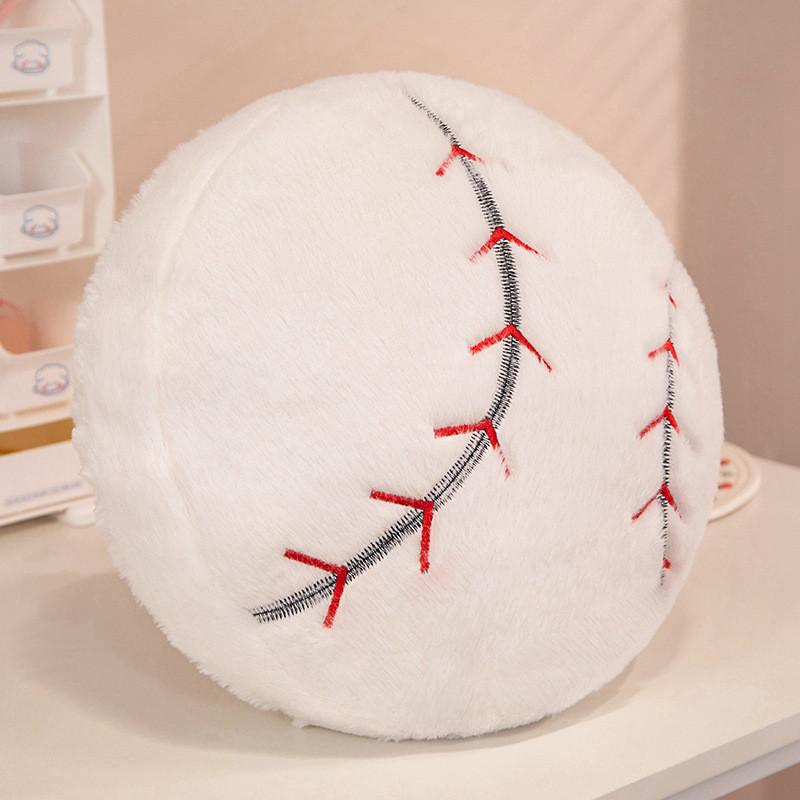 Tennis Basketball Rugby Sports Balls Plush Toy Stuffed Doll Decoration 35cm Gift