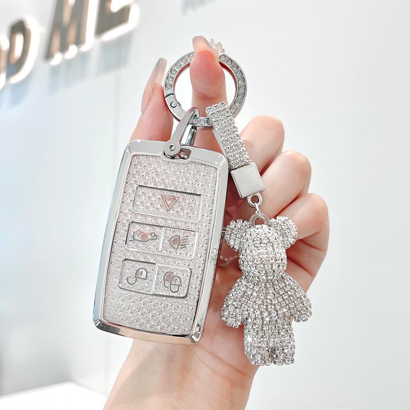 TPU Car Remote Key Cover Case Holder shell Styling Fob For Land Rover New RangeRover Sport Evoque Freelander Velar Discovery LR5