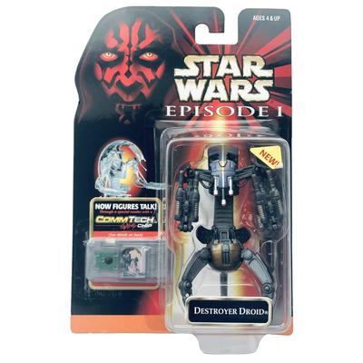 Hasbro Star Wars Episode 1 Comtech Figurensammlung 2 Zerstörerdroide