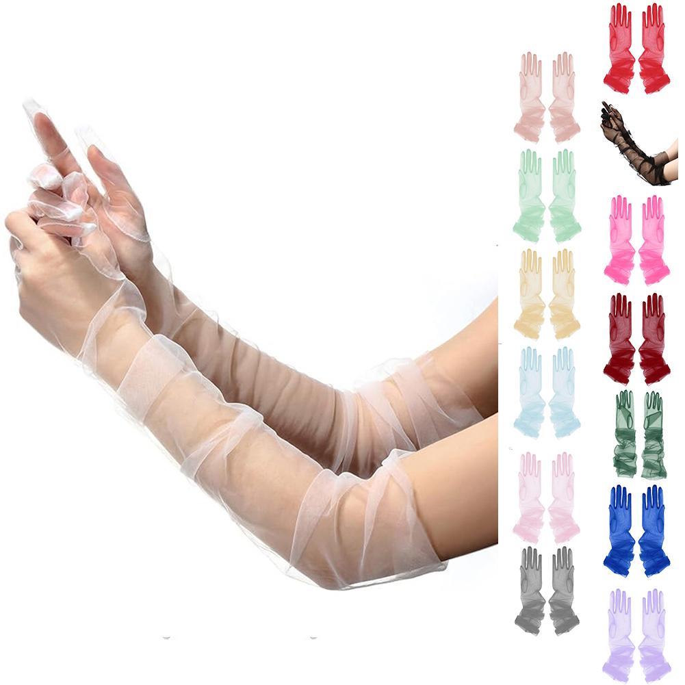 Bridal Gloves Long Evening Gloves Elegant Costume Accessory