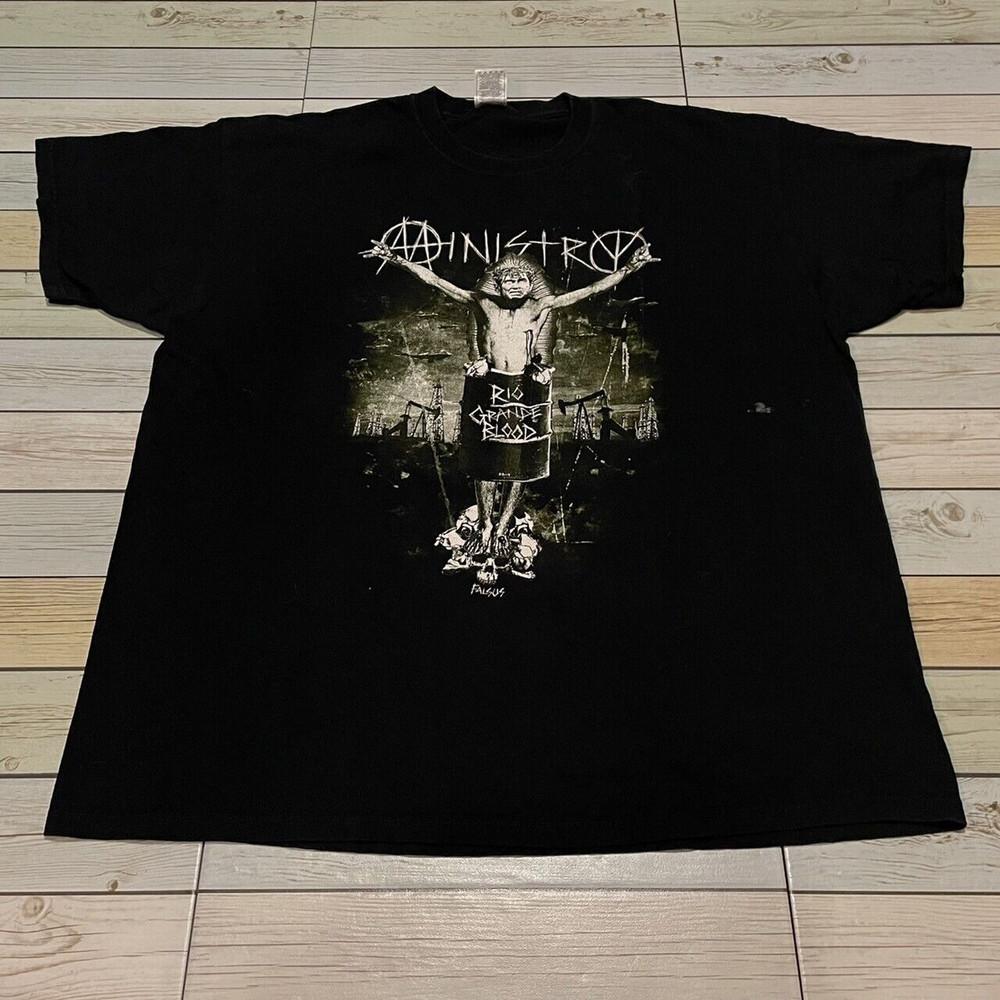 

New Ministry Band Black Tee Shirt Cotton Unisex S-234XL Unisex Unisex T-Shirt XXL