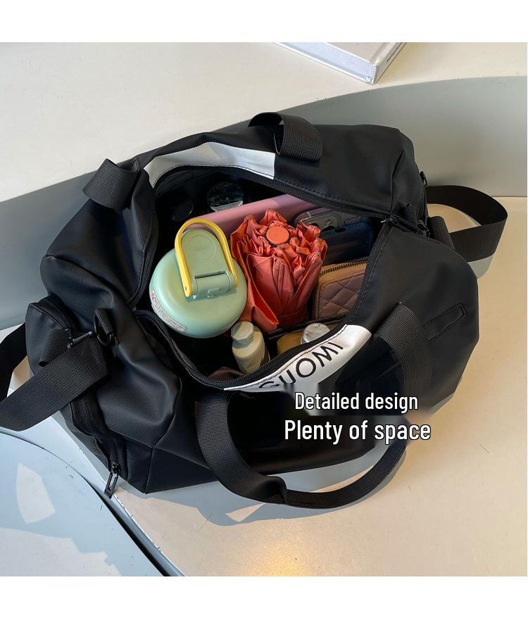 Waterproof Yoga Sports Bag with Shoe Compartment - Large Capacity for Travel