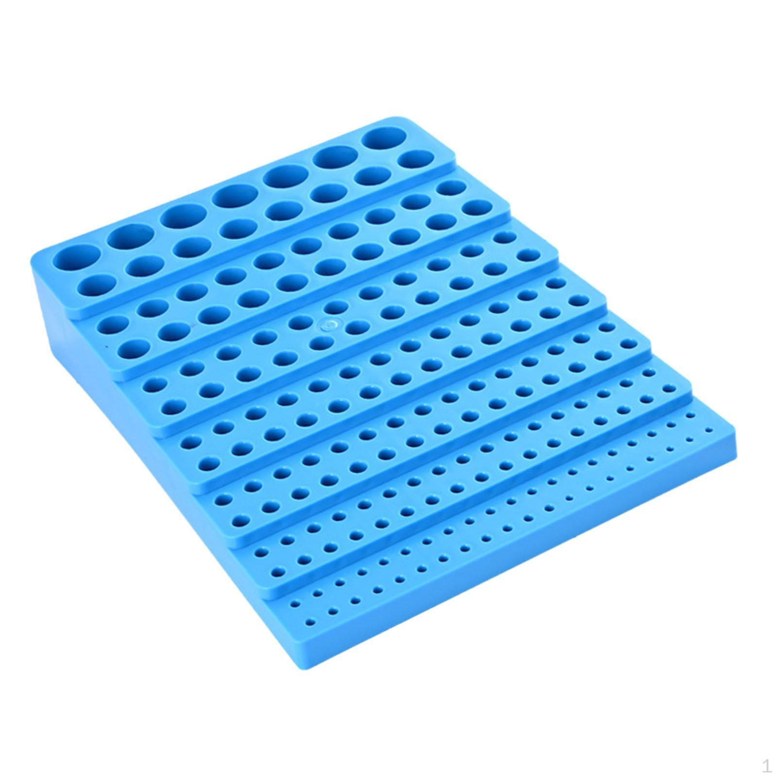 Milling Tool Storage Box Organizer Professional Multifunctional 187 Hole Screwdriver Bit Dispenser 1890₽