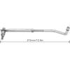 Acouto Outboard Steering Connecting Link Tie Rod 265‑315mm Adjustable Stainless Steel for to Outboard Engine Marine Boat Accessories