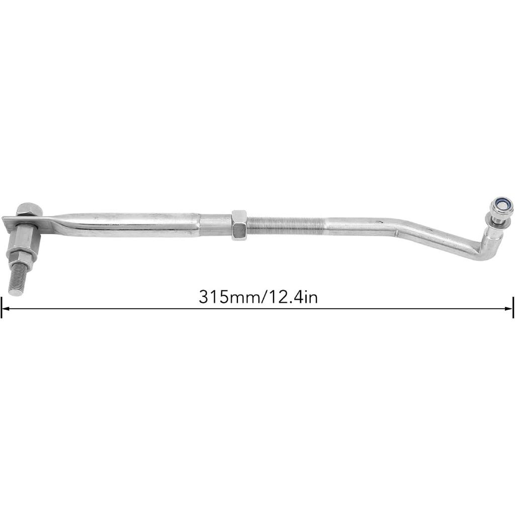 Acouto Outboard Steering Connecting Link Tie Rod 265‑315mm Adjustable Stainless Steel for to Outboard Engine Marine Boat Accessories