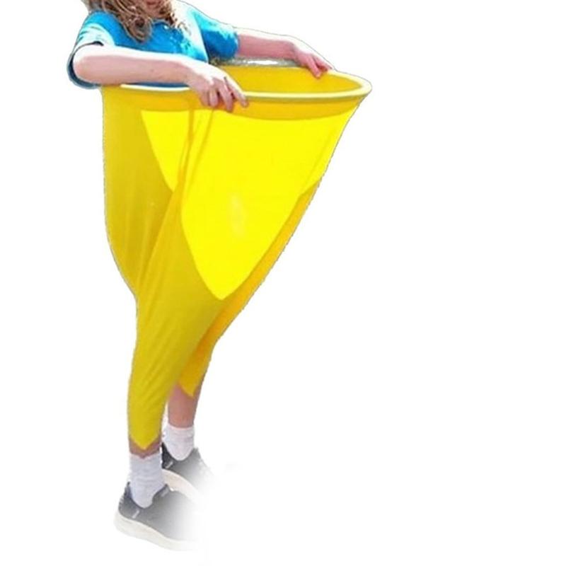 Funny Granny Pants Yard Game Set Entertainment Throwing Game Giants Elastic Pants with 4 Balls and Air pumps Enduring