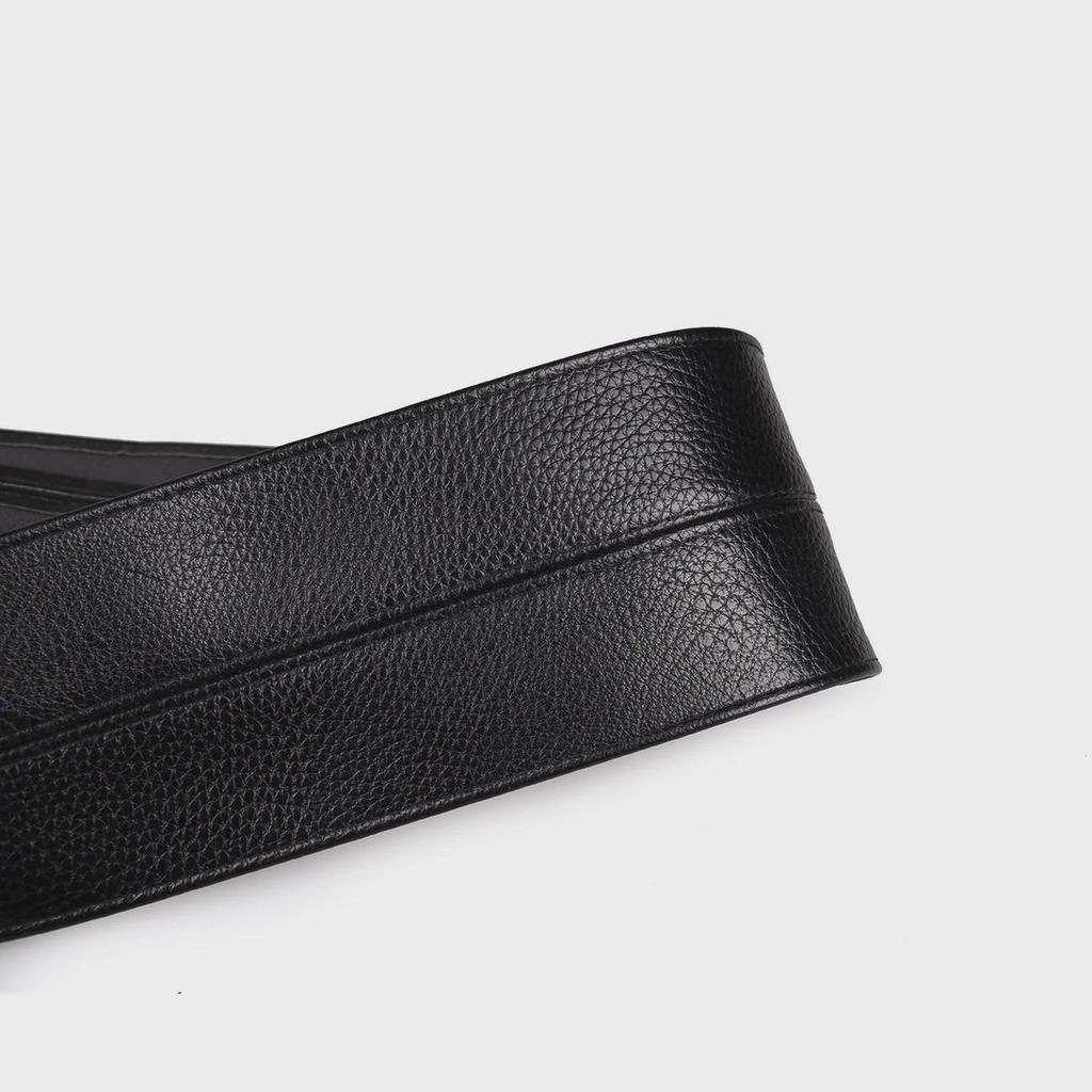 Women's Seasonal Dress Belts - Wide Ribbon Bow Knotted Waist Accessory