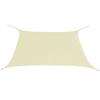 VidaXL Sun Sail Oxford Fabric Square 2 X 2 M Cream