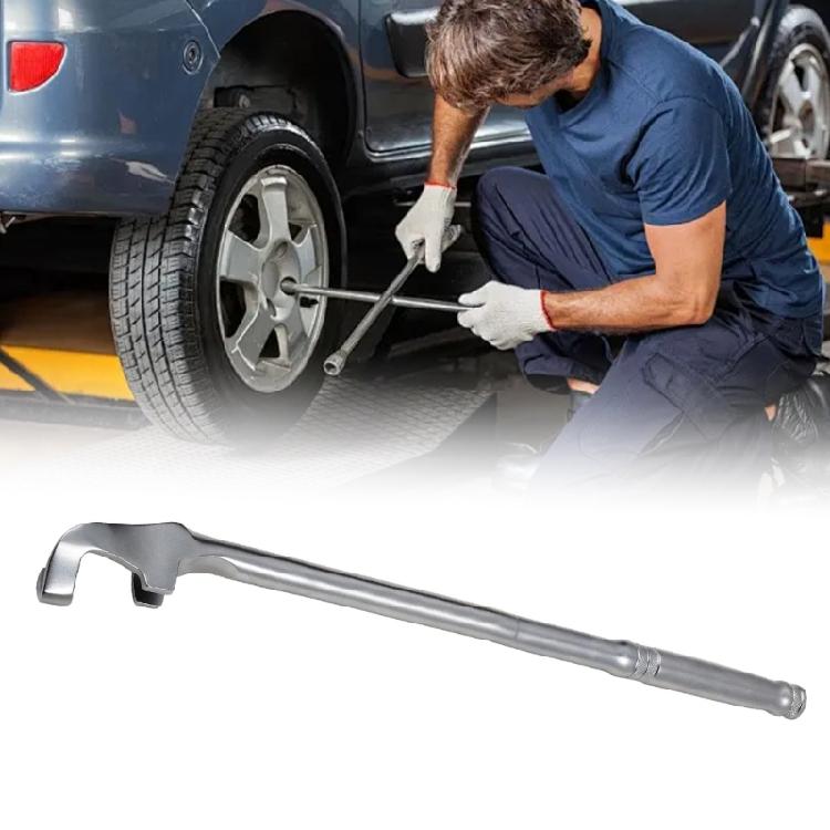 Wrench Extender Tool Rod Wrench Extension for Torque Multiplier Garage Hook Steel Wrench Extender Adapter for Mechanics