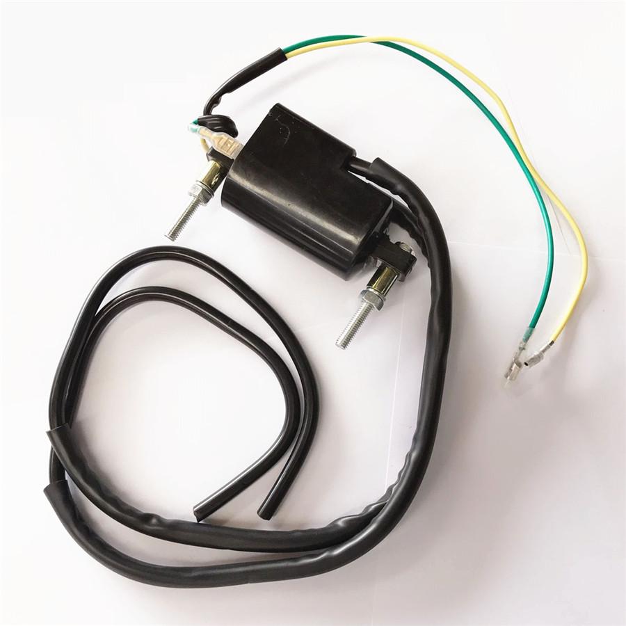 Ignition Coil Dual Wire 12V Fit for Honda Kawasaki Suzuki Yamaha