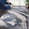 Geometric Abstract Style Carpet Soft and Carpet Living Room Sofa Coffee Table Pad Bedroom Balcony Carpet Dirt Resistant Fashion
