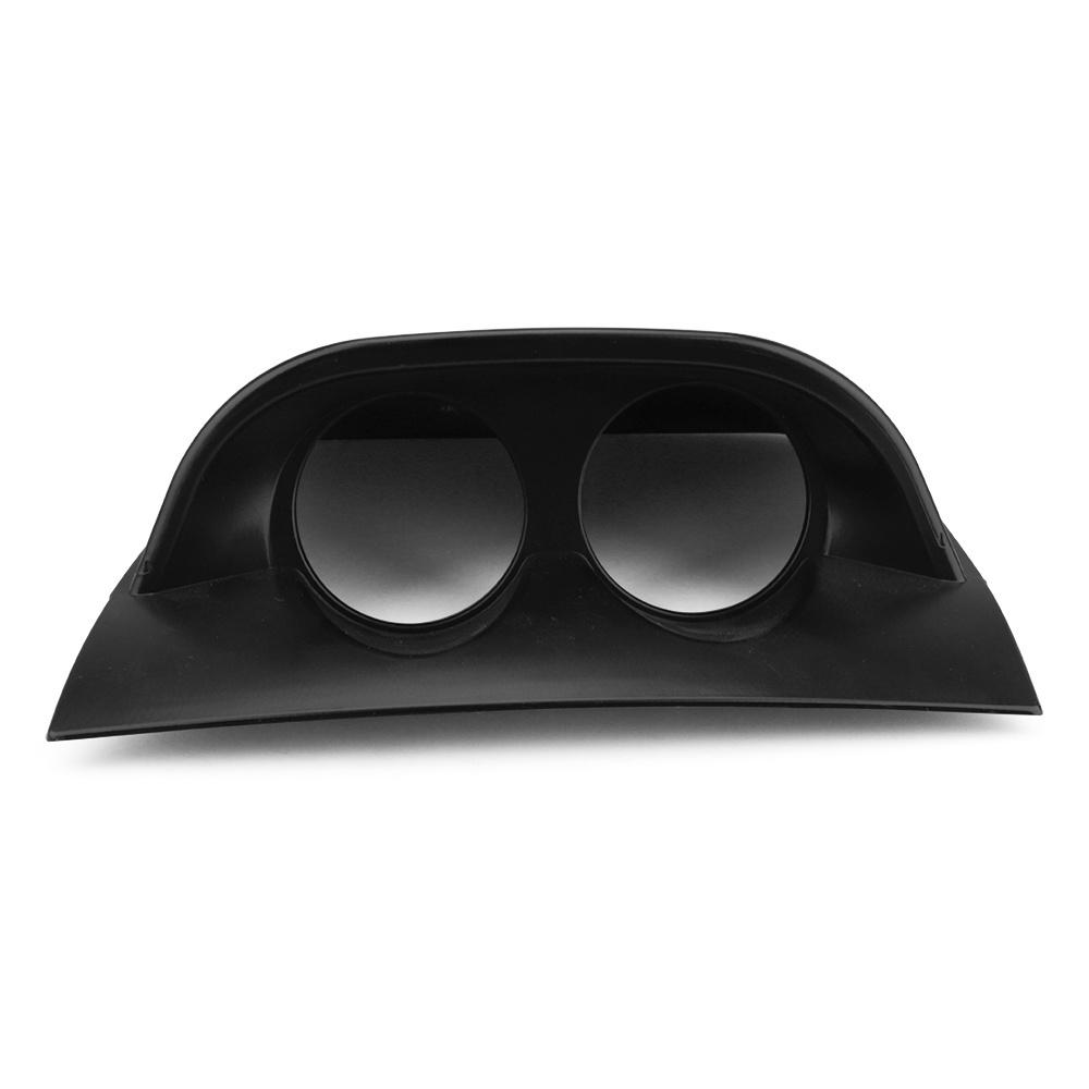 Universal 2 inch 52mm dash board dual Triple gauge pod black carbon Fiber color Gauge Pod Mount Holder