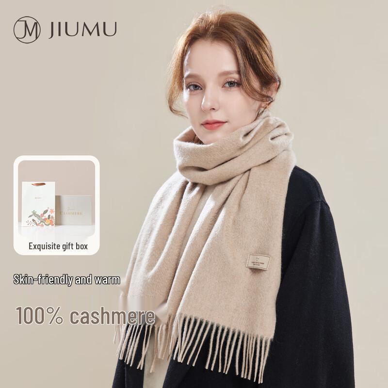 JIUMU 100% Cashmere Women's Scarf & Shawl