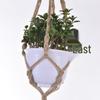 Bohemian-Style Hemp Rope Hanging Basket for Plants - Cross-Border Creative Gardening Pot Holder