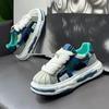 Breathable Youth Autumn Men's Trendy Thick-Soled Casual Skate Shoes with Shell Toe