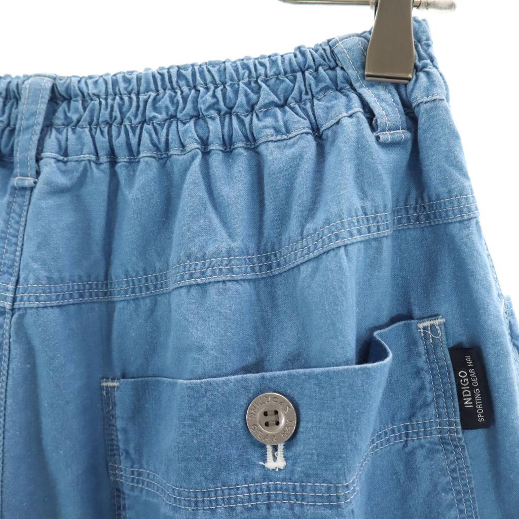 HAI SPORTING GEAR 90s Old Chambray Shorts M blue Isseimi Sunburn Women Used