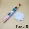 12-Color Acrylic Paint Set for DIY Graffiti and Doll Painting