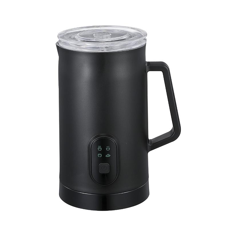 

Плита для спінювання молока 4 в 1 Автоматичний міксер для кави Машина для спінювання молока З нержавіючої сталі Пароварка для нагрівання молока 110 В/220 В AU чорний